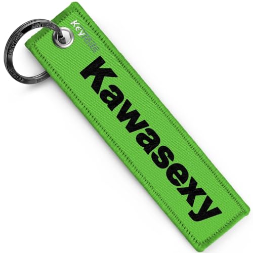 KEYTAILS Keychains, Premium Quality Key Tag fits Kawasaki